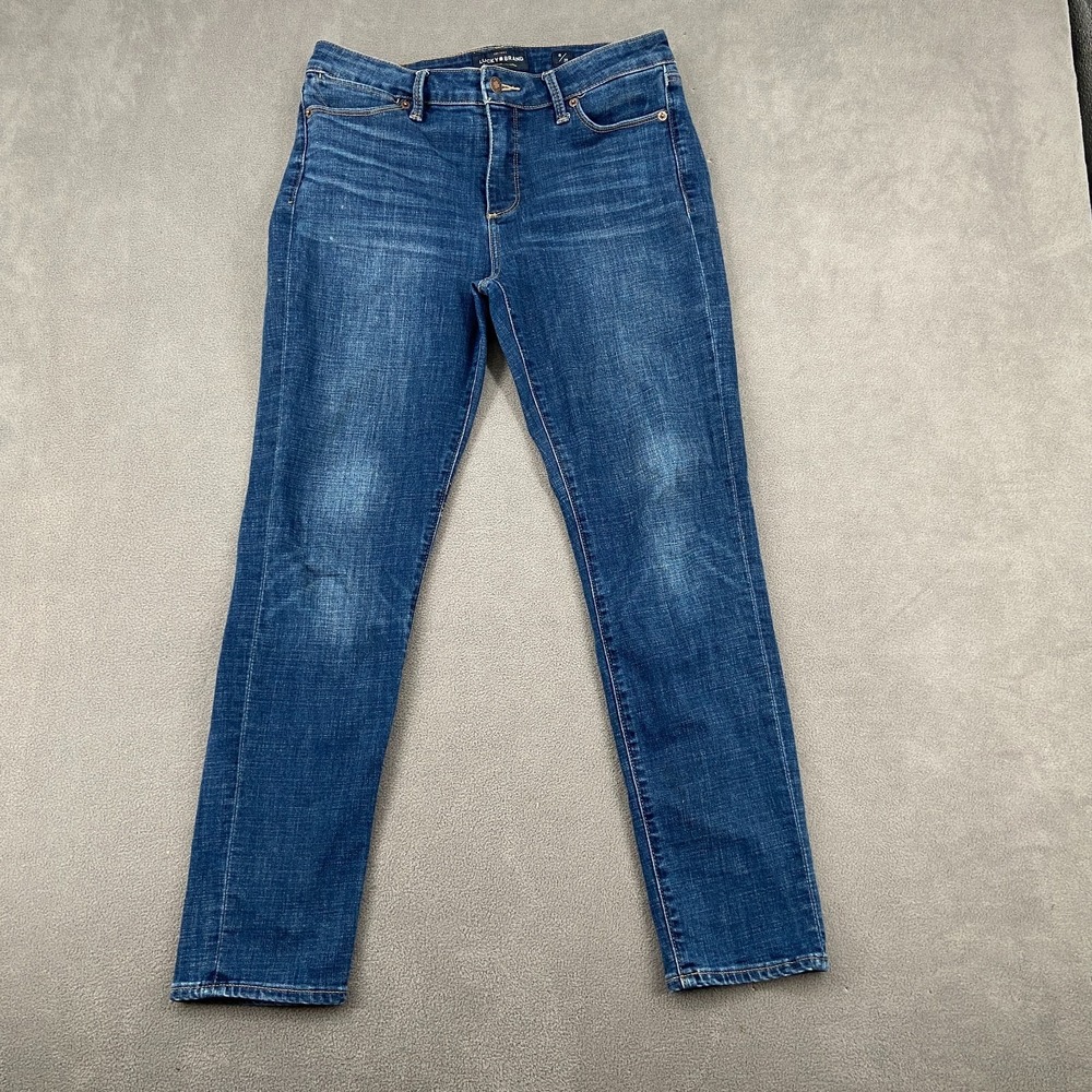 Lucky Brand Hayden Skinny Jeans Womens‎ 8/29 Denim Slim Fit Mid Rise Classic